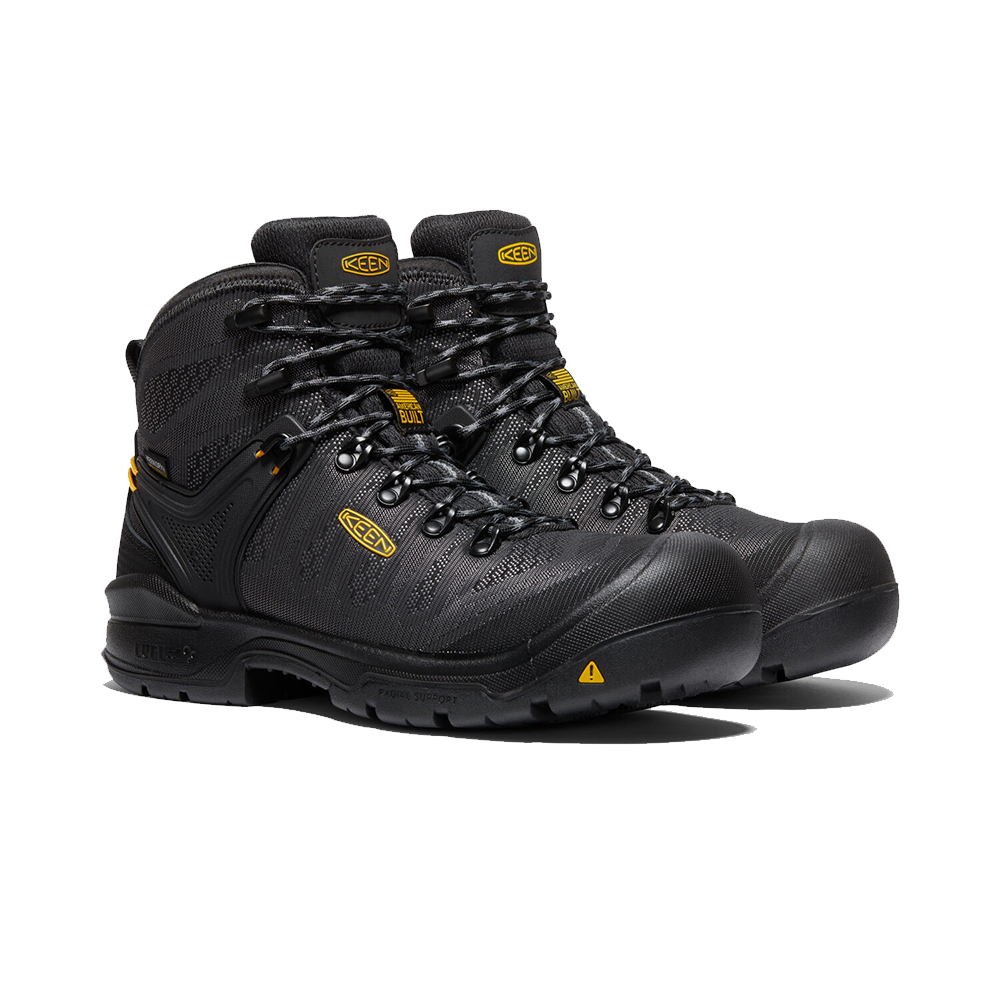 Keen Men's Dearborn 6 Inch Waterproof Work Boots with Carbon-Fiber Toe from Columbia Safety